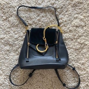 Fairy Bridal Real Leather Satchel Cross Body/Backpack